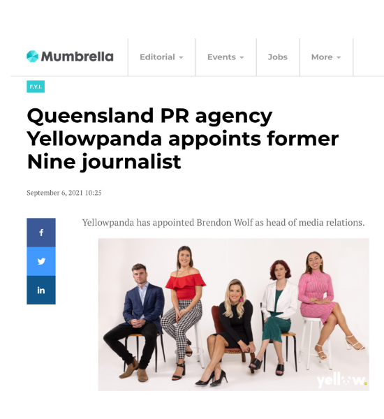 Queensland PR agency Yellowpanda appoints former Nine journalist